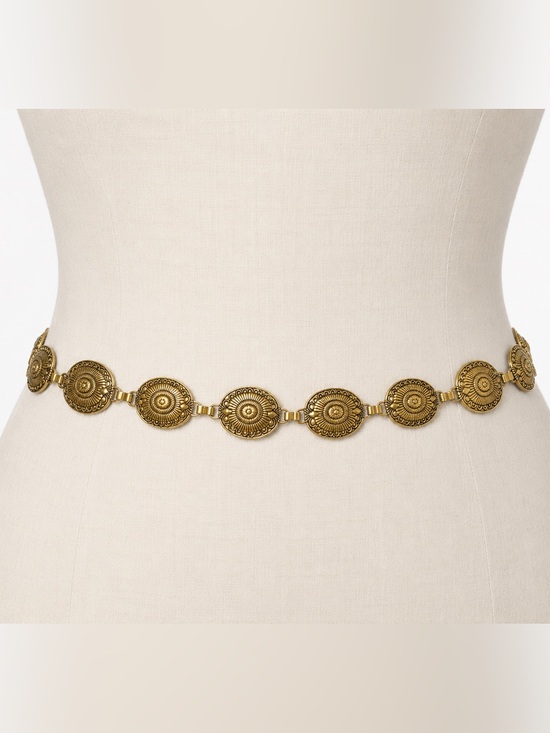 Accessories - Western Concho Chain belt NEW